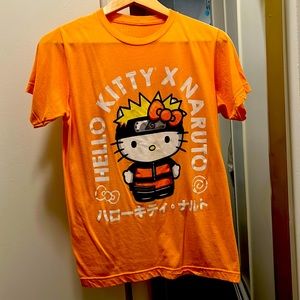 Hello Kitty Naruto shirt, medium